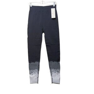 Sweaty Betty Ski Base Layer Bottoms in White Snowfall Jacquard - Size XL - NWT